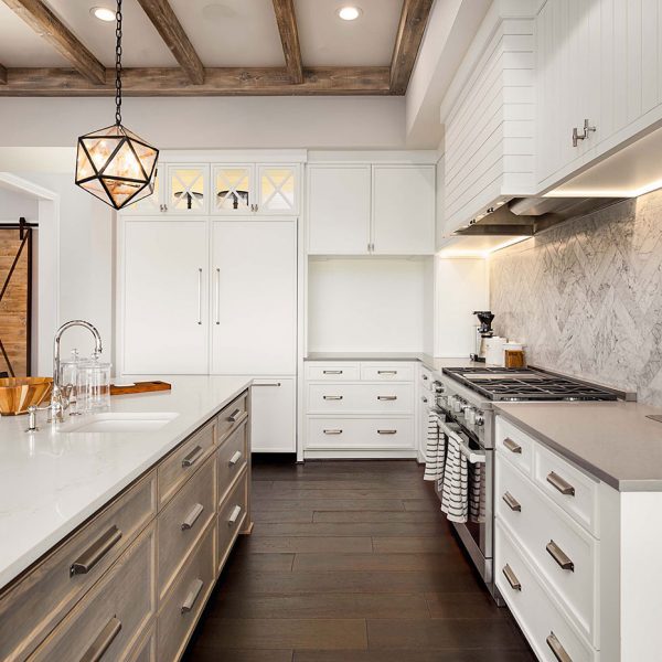 Kitchen countertops Orange