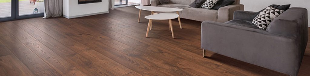 Laminate flooring Orange