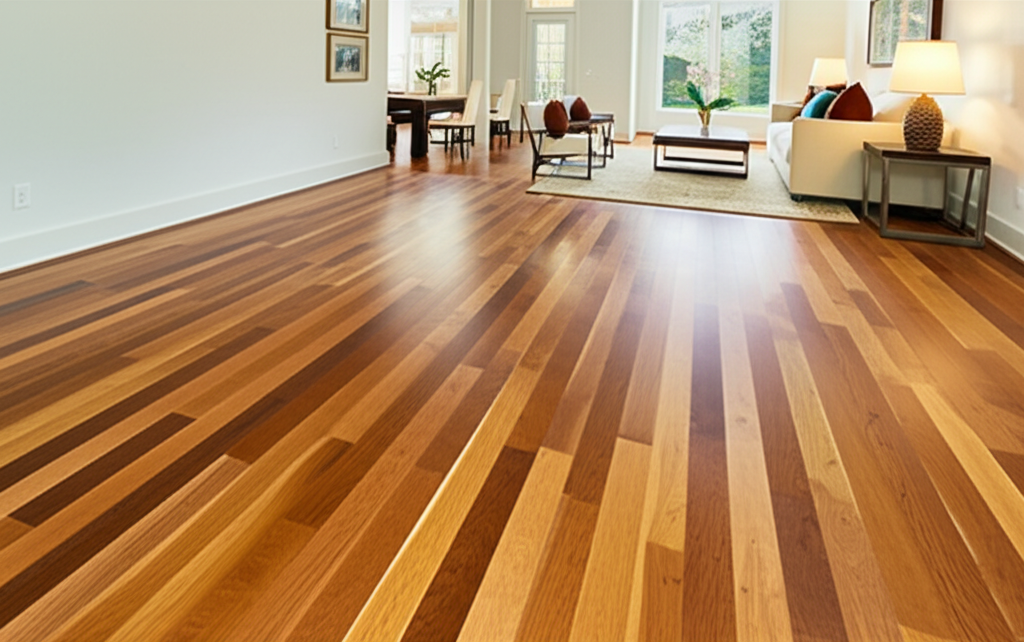 Hardwood flooring