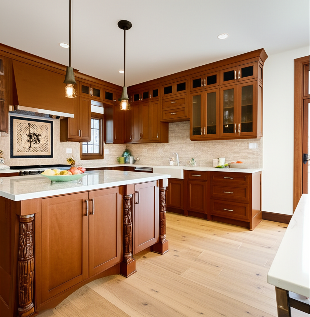 Custom kitchen cabinets