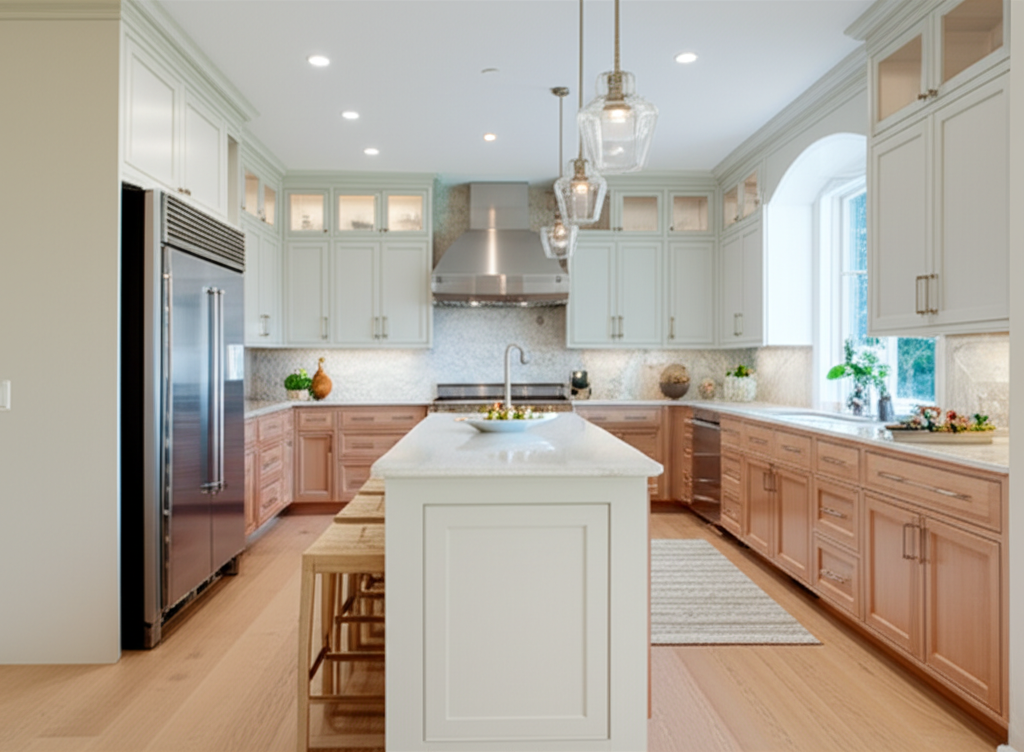 Custom kitchen cabinets