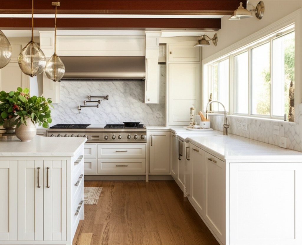 Custom kitchen cabinets