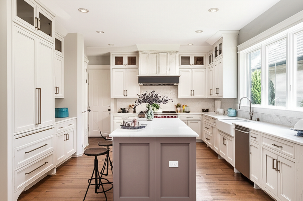 Custom kitchen cabinets