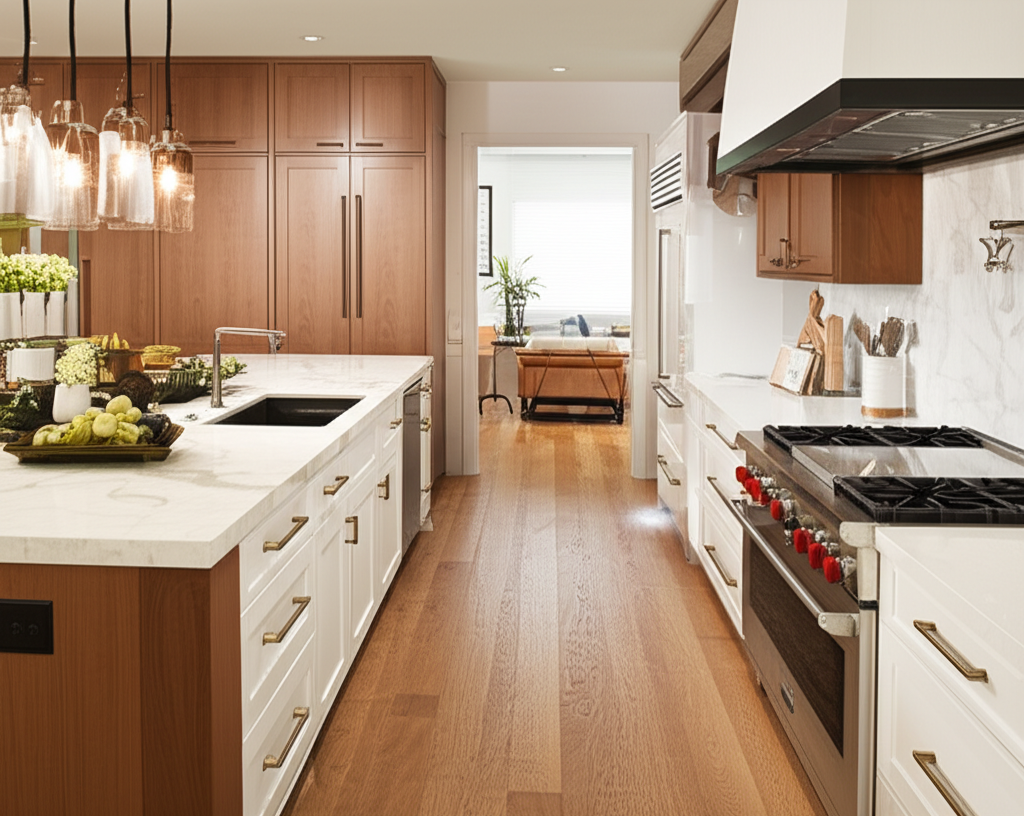 Custom kitchen cabinets