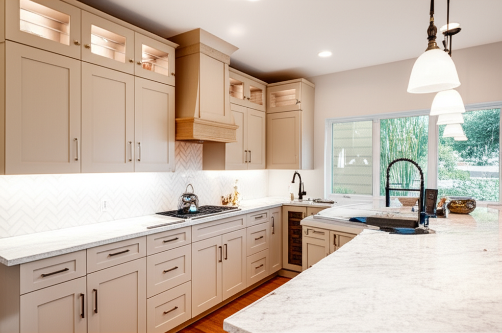 Custom kitchen cabinets
