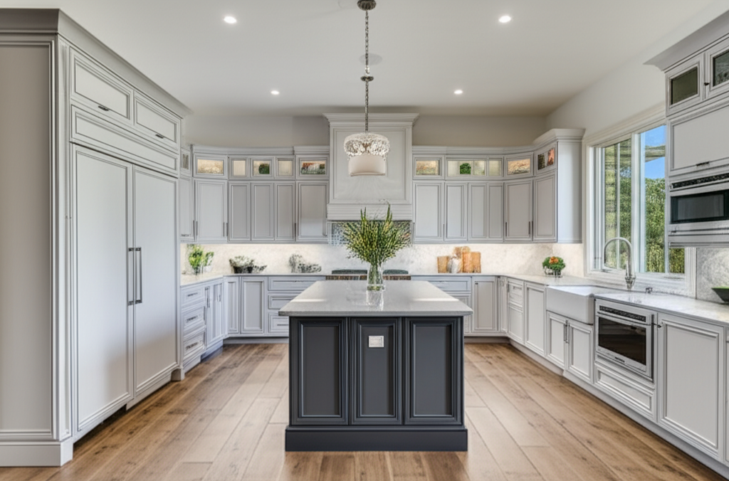 Custom kitchen cabinets