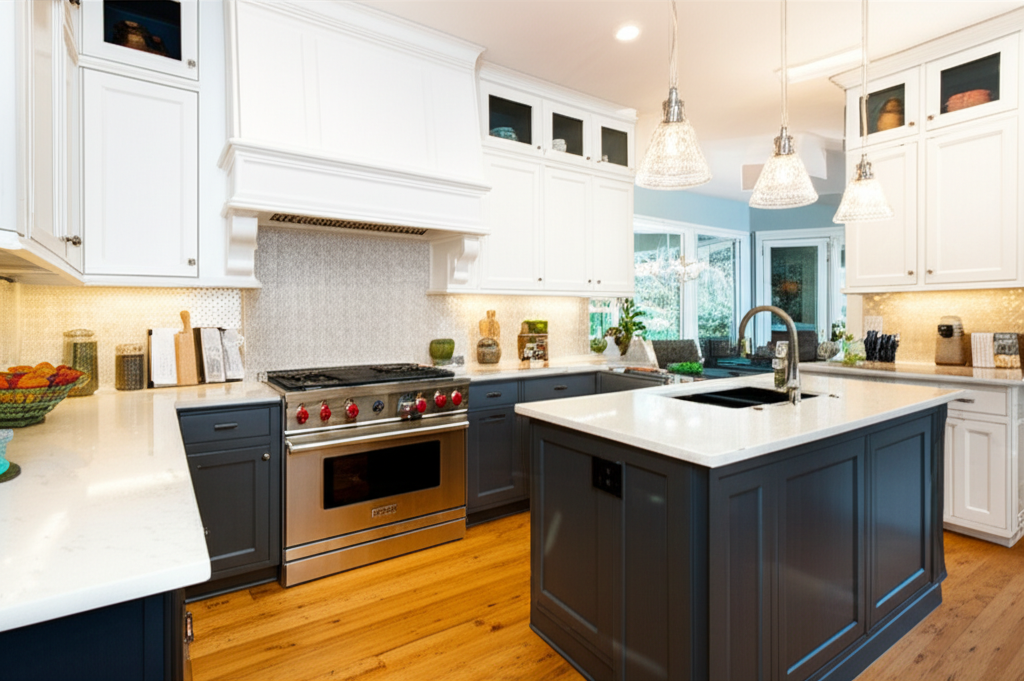 Custom kitchen cabinets