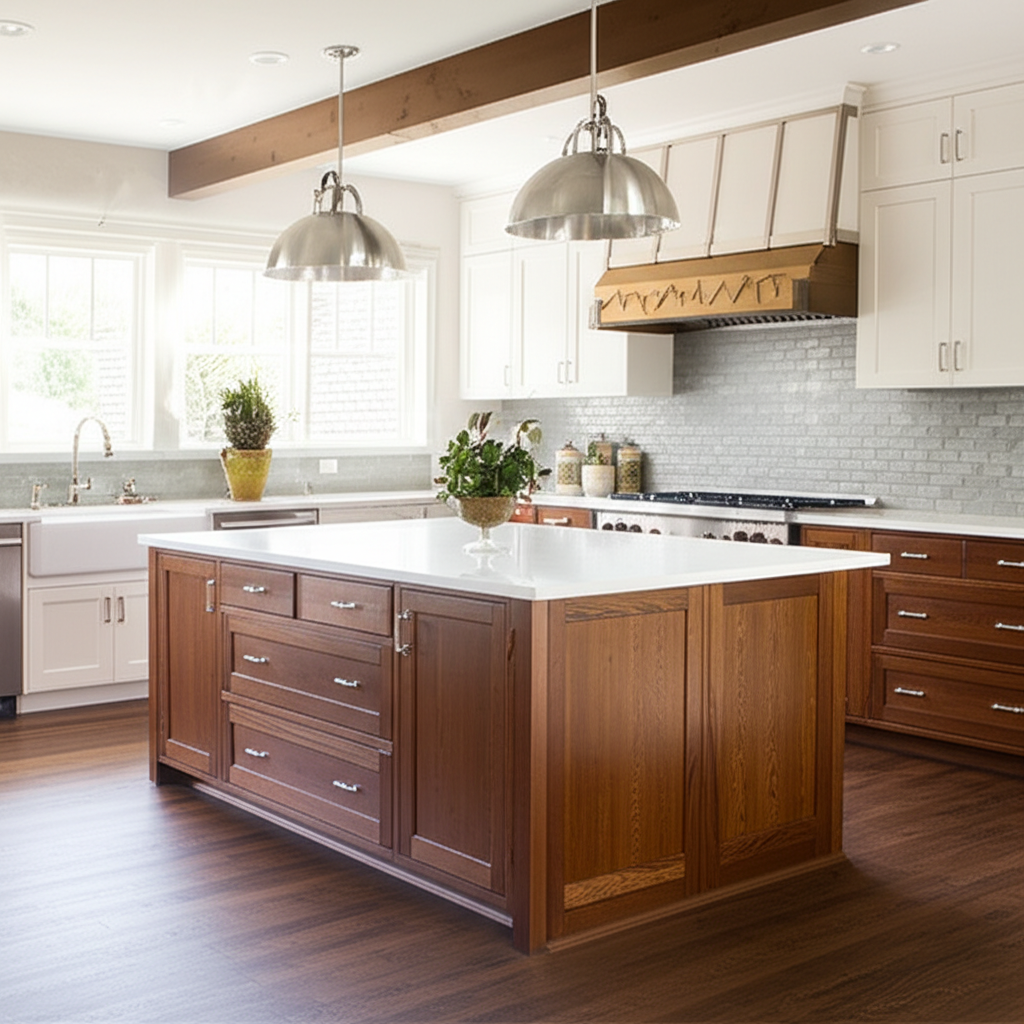 Custom kitchen cabinets