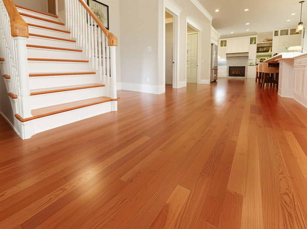 Hardwood flooring