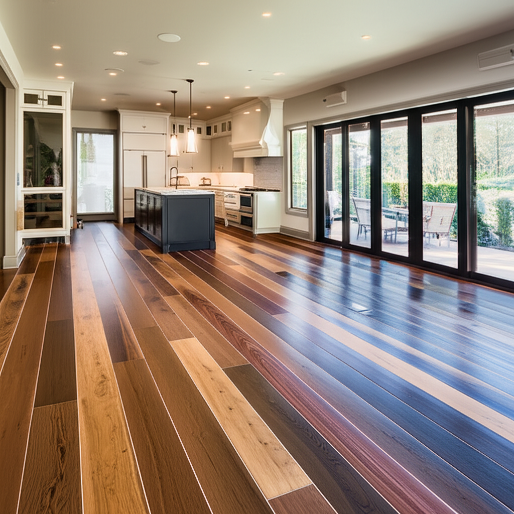 Hardwood flooring