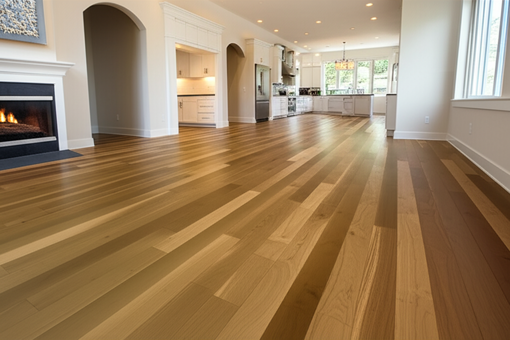 Hardwood flooring