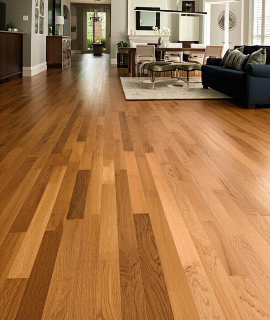 Hardwood flooring