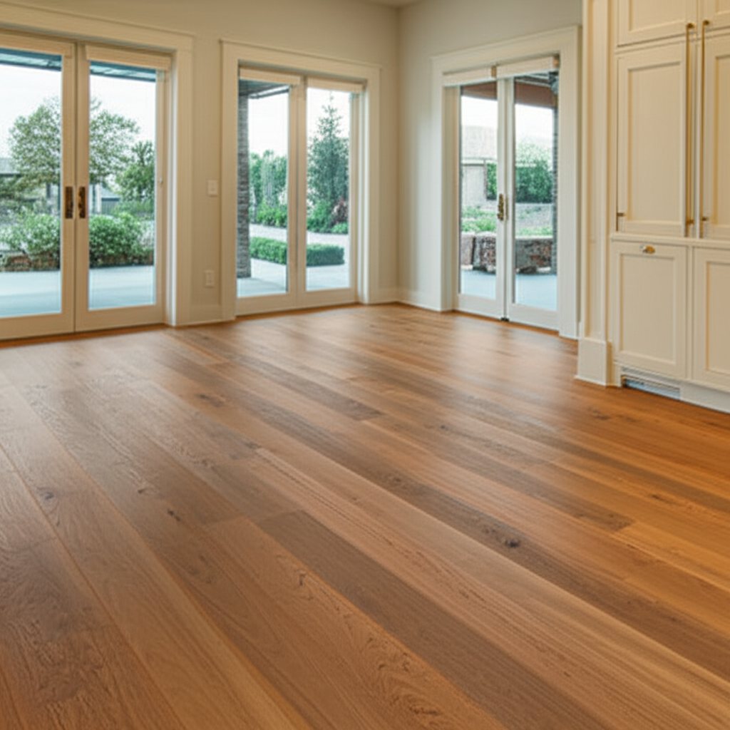 Hardwood flooring