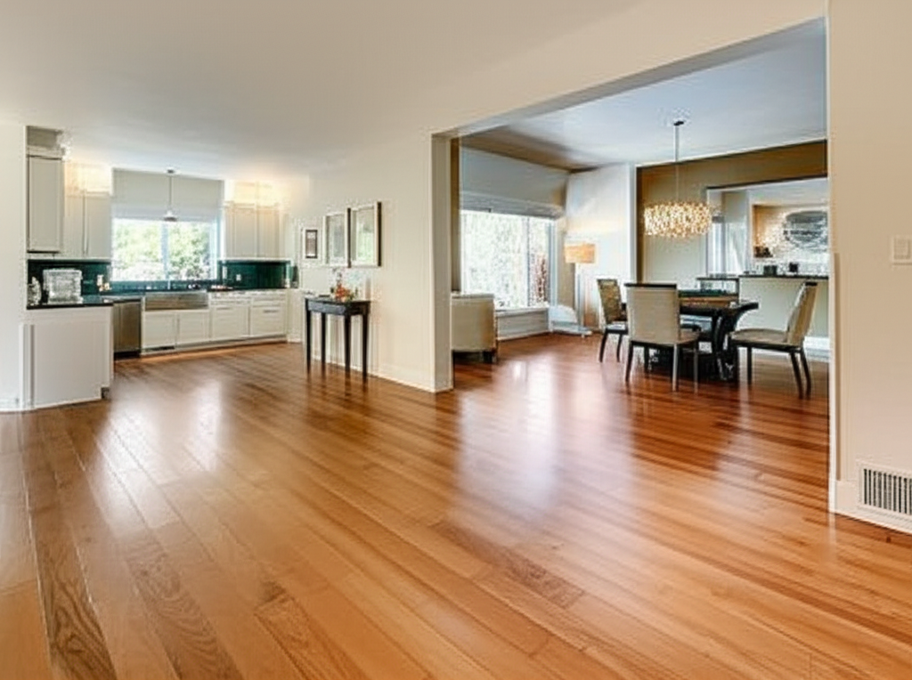 Hardwood flooring