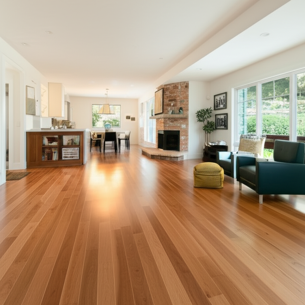 Hardwood flooring