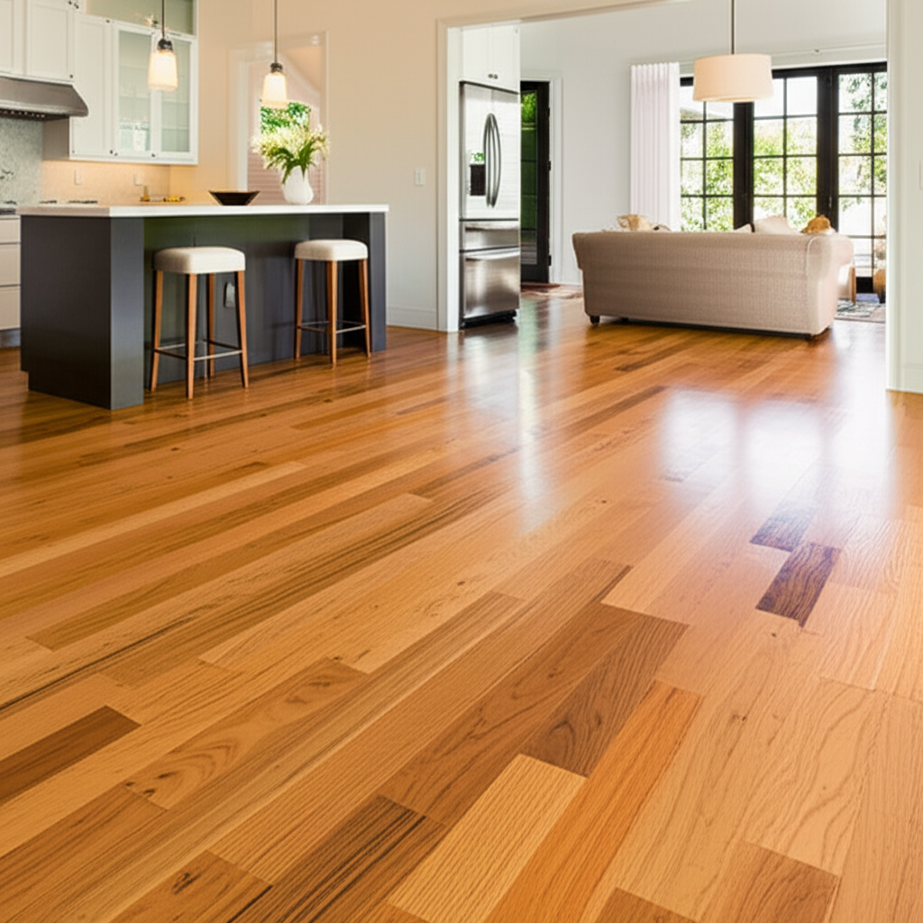 Hardwood flooring