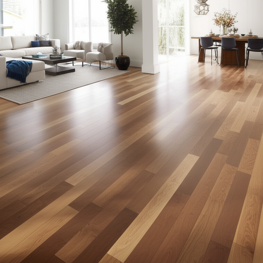 Hardwood flooring