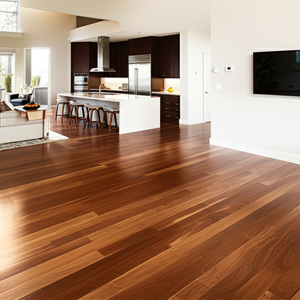 Hardwood flooring
