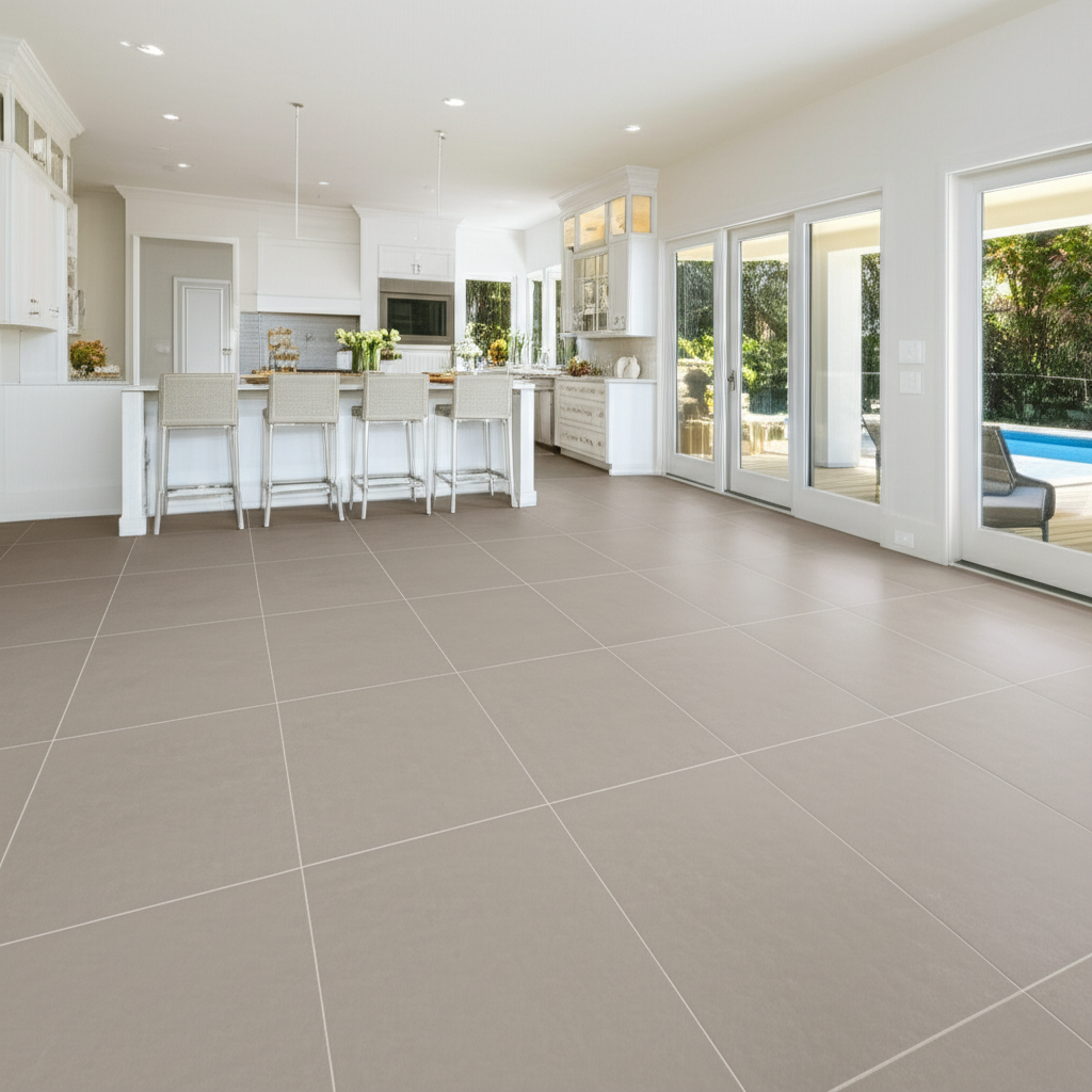 Tile flooring