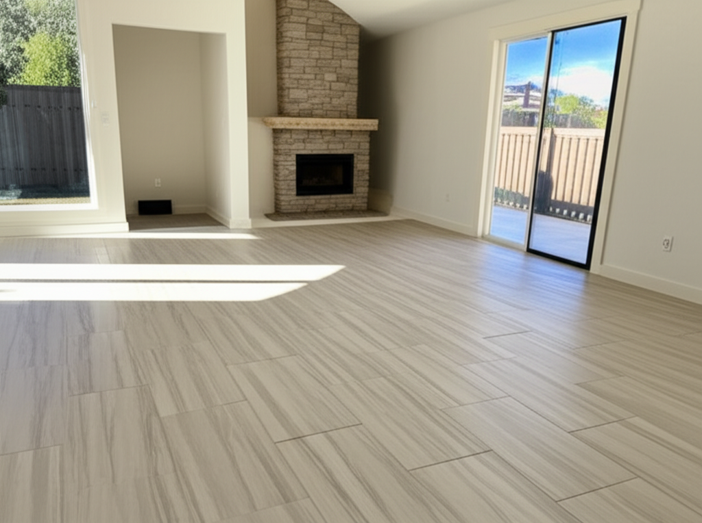 Tile flooring