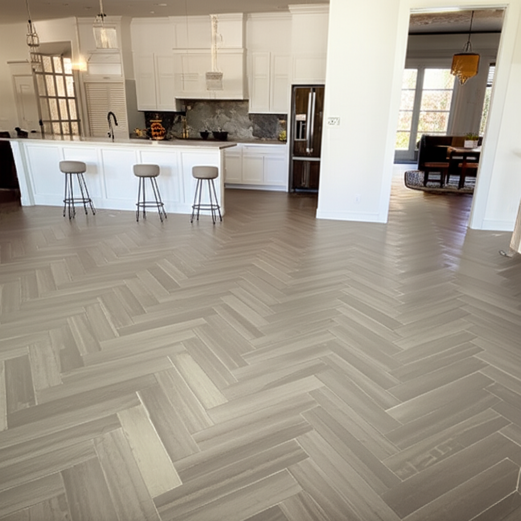 Tile flooring