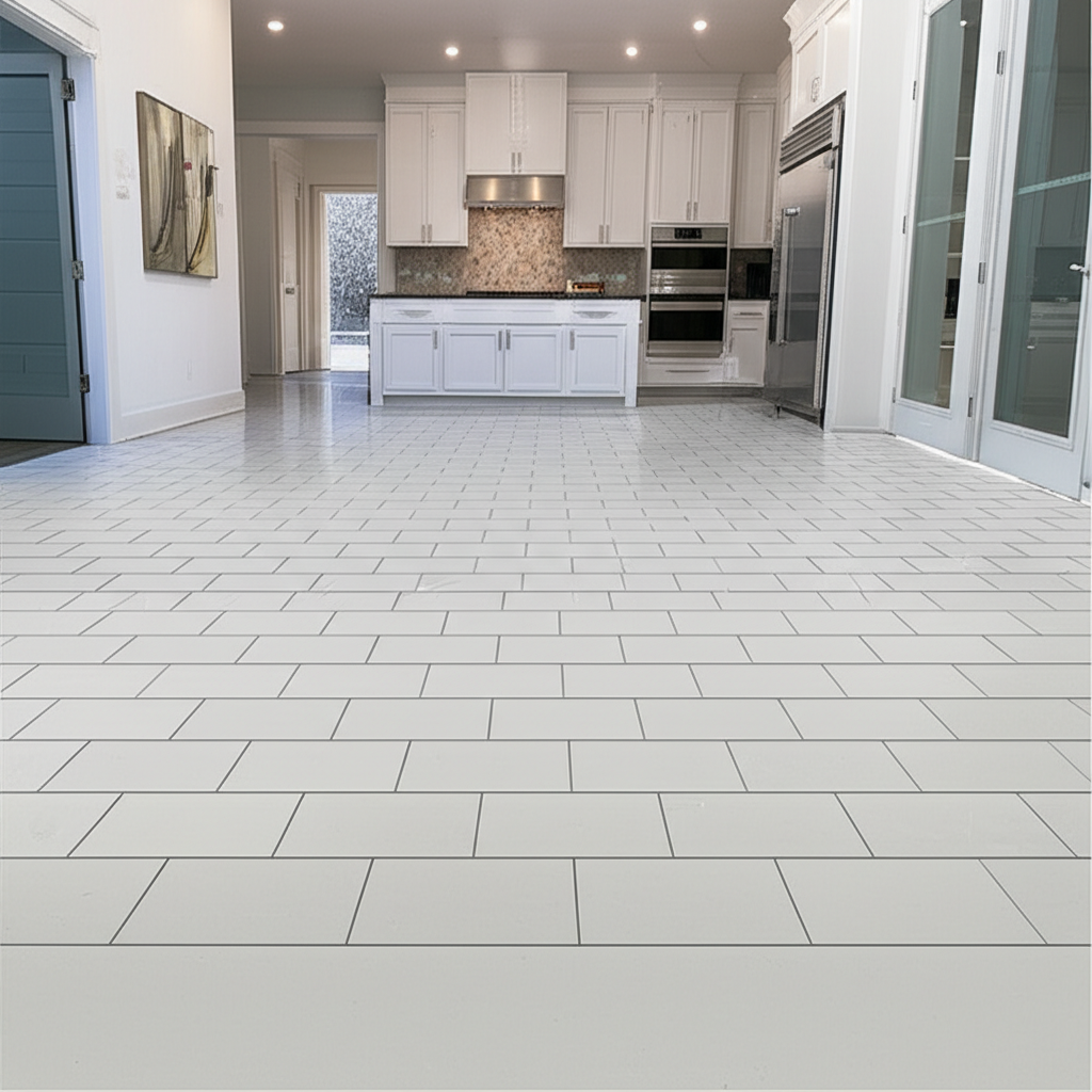 Tile flooring