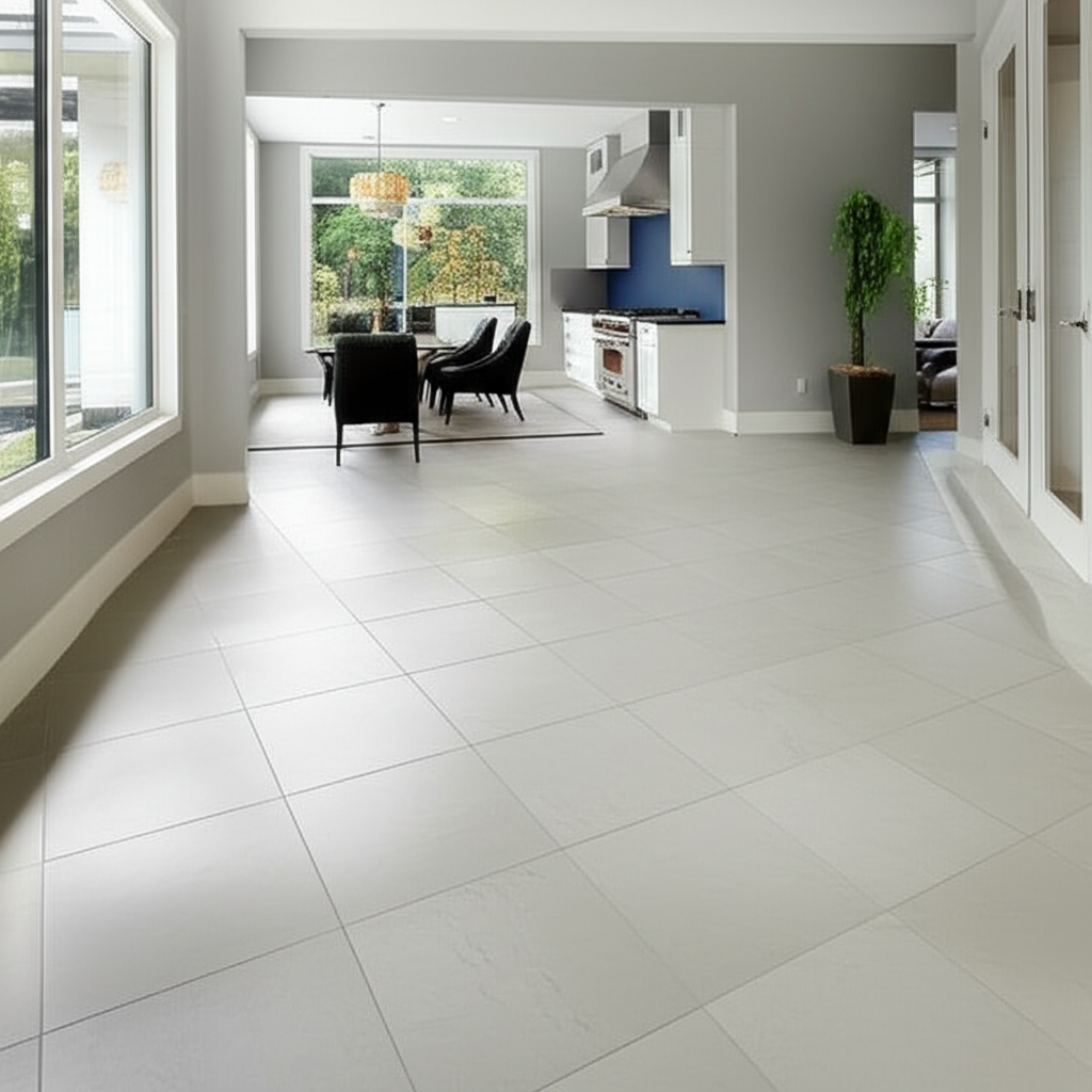 Tile flooring